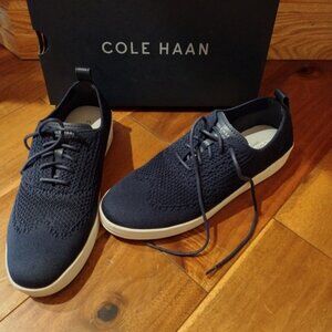 Cole Haan Women's GrandPro Contender Marine Blue Oxfords US Size 6